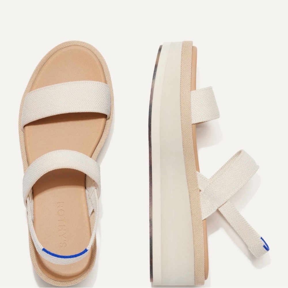 Rothy's The Light Weight  Wedge  Sandals